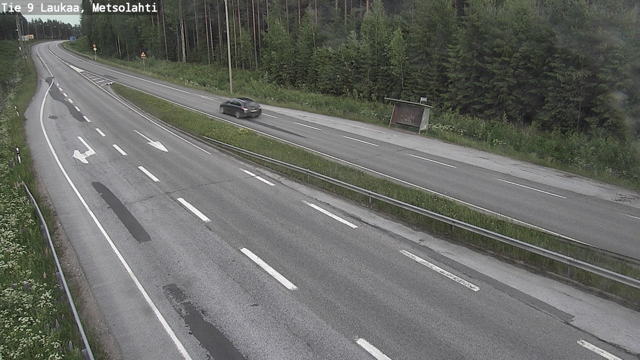 Kelikamerat Kuva Tie 9 Laukaa, Metsolahti, Laukaa, Keski-Suomi