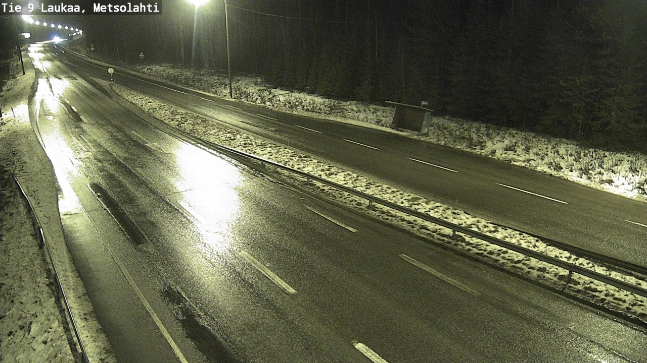 Weather Camera Image Väg 9 Laukaa, Metsolahti, Laukaa, Keski-Suomi