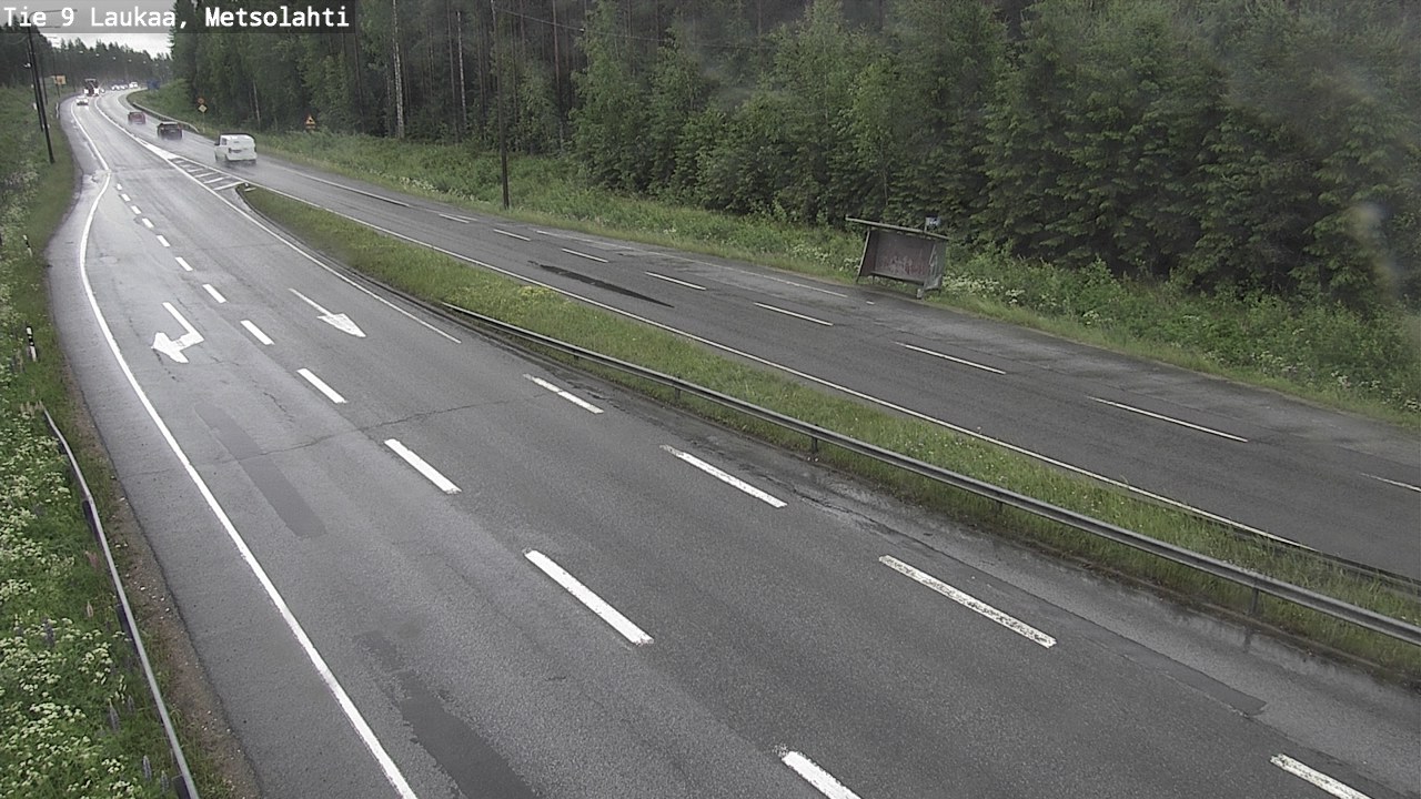 Weather Camera Image Road 9 Laukaa, Metsolahti, Laukaa, Keski-Suomi