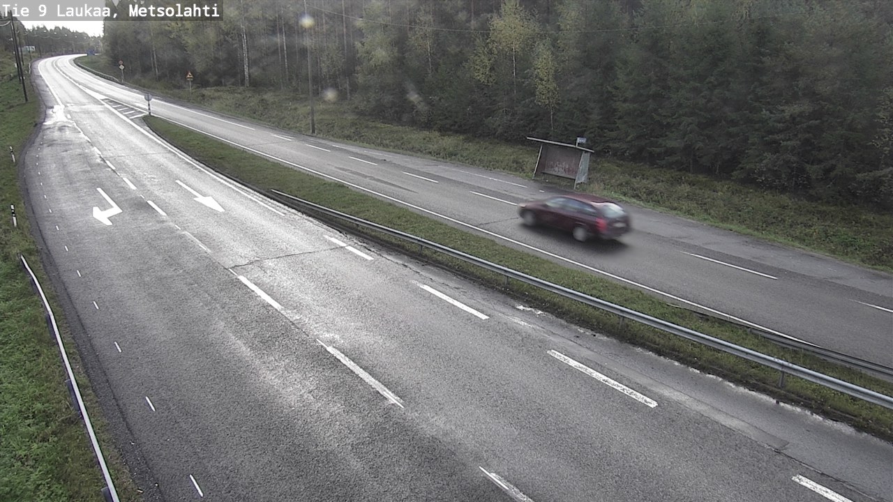 Weather Camera Image Väg 9 Laukaa, Metsolahti, Laukaa, Keski-Suomi