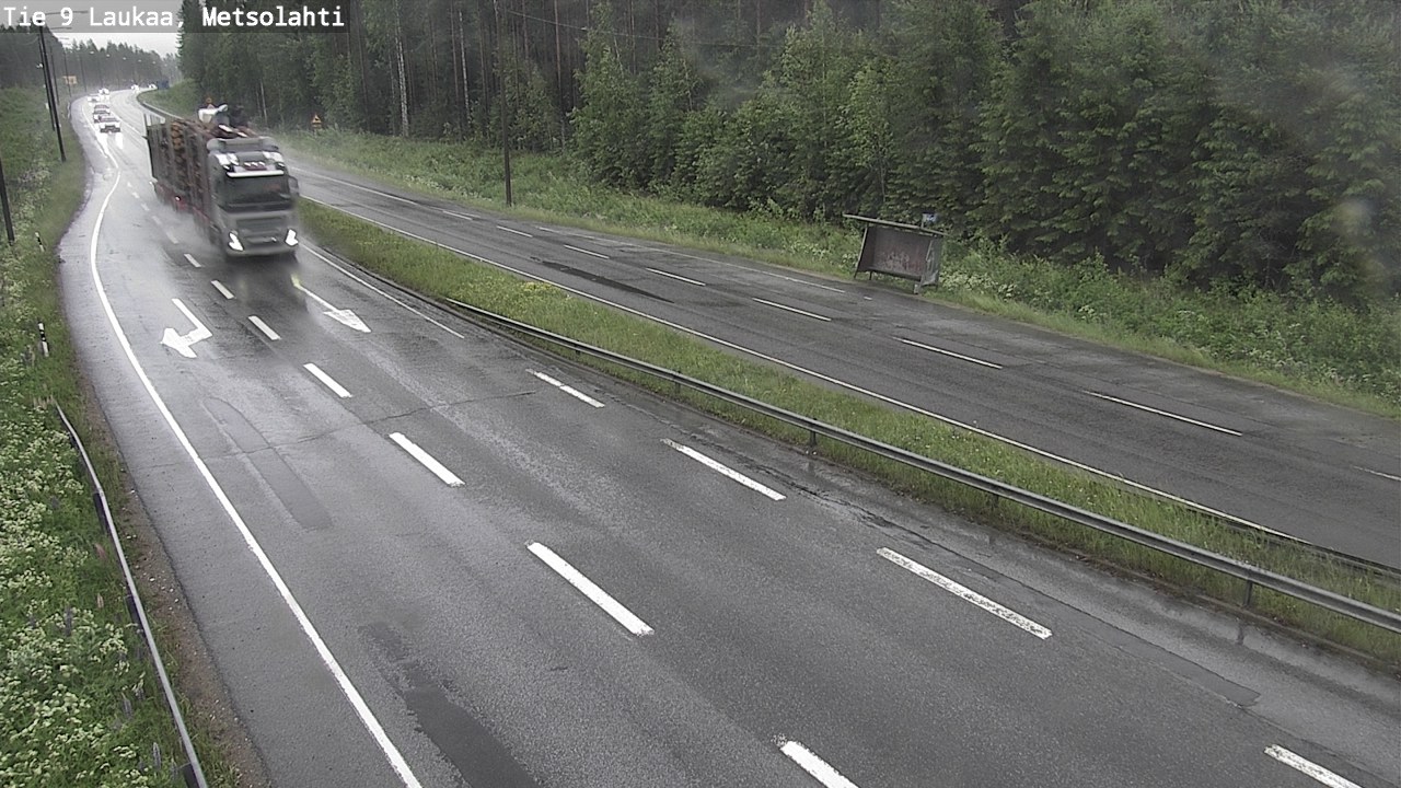 Weather Camera Image Road 9 Laukaa, Metsolahti, Laukaa, Keski-Suomi