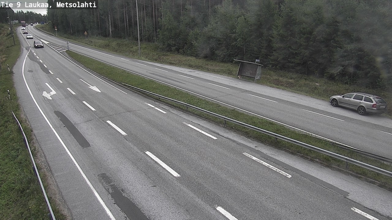 Weather Camera Image Road 9 Laukaa, Metsolahti, Laukaa, Keski-Suomi