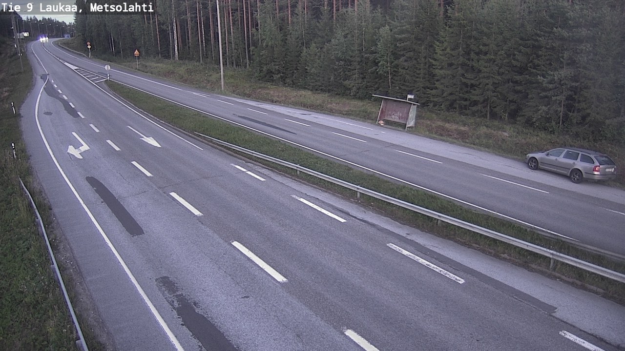Weather Camera Image Väg 9 Laukaa, Metsolahti, Laukaa, Keski-Suomi