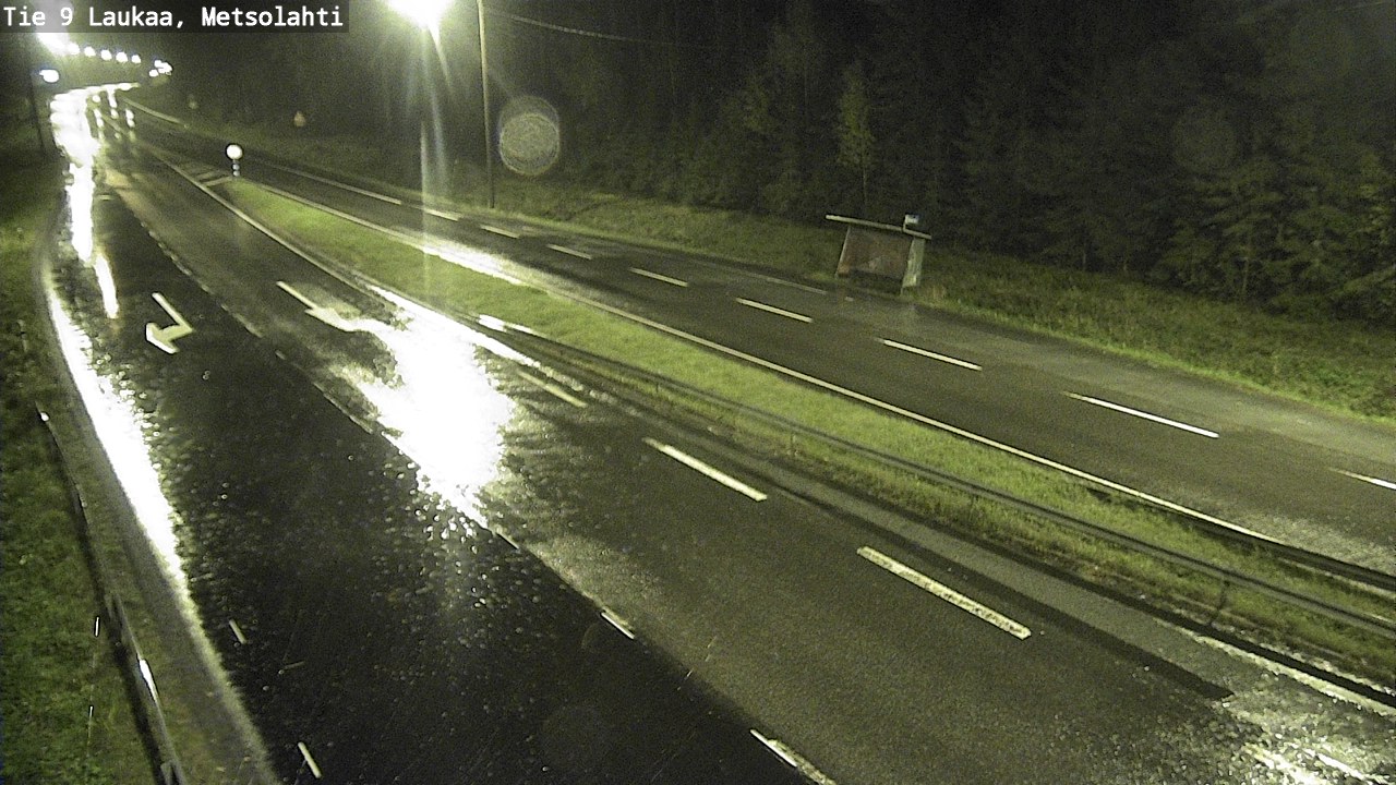 Weather Camera Image Väg 9 Laukaa, Metsolahti, Laukaa, Keski-Suomi