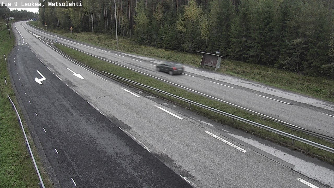 Weather Camera Image Väg 9 Laukaa, Metsolahti, Laukaa, Keski-Suomi