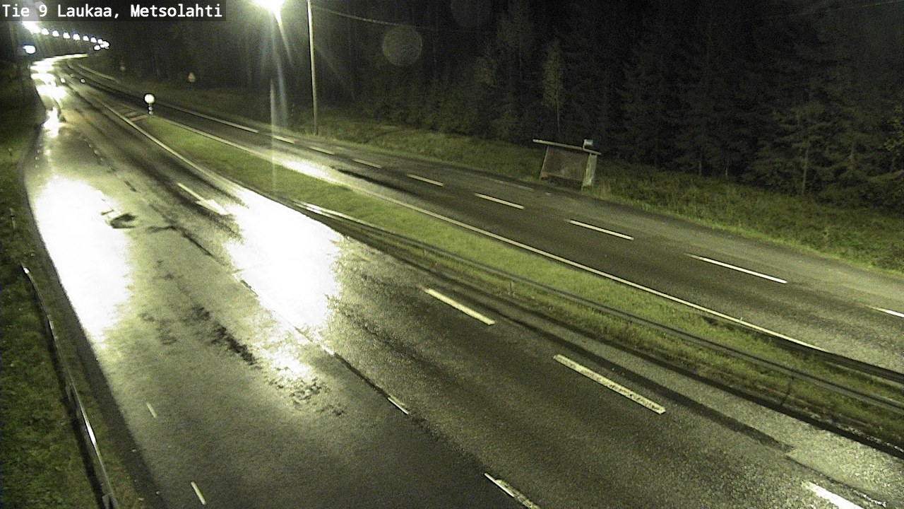 Weather Camera Image Väg 9 Laukaa, Metsolahti, Laukaa, Keski-Suomi