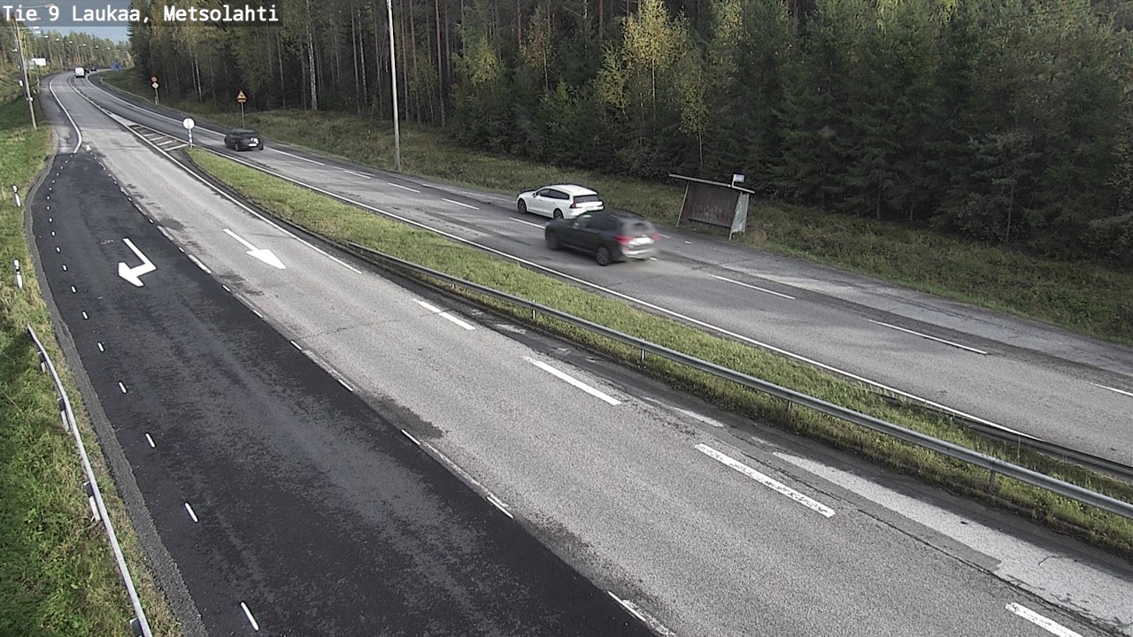 Weather Camera Image Väg 9 Laukaa, Metsolahti, Laukaa, Keski-Suomi