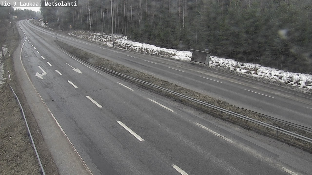 Weather Camera Image Road 9 Laukaa, Metsolahti, Laukaa, Keski-Suomi