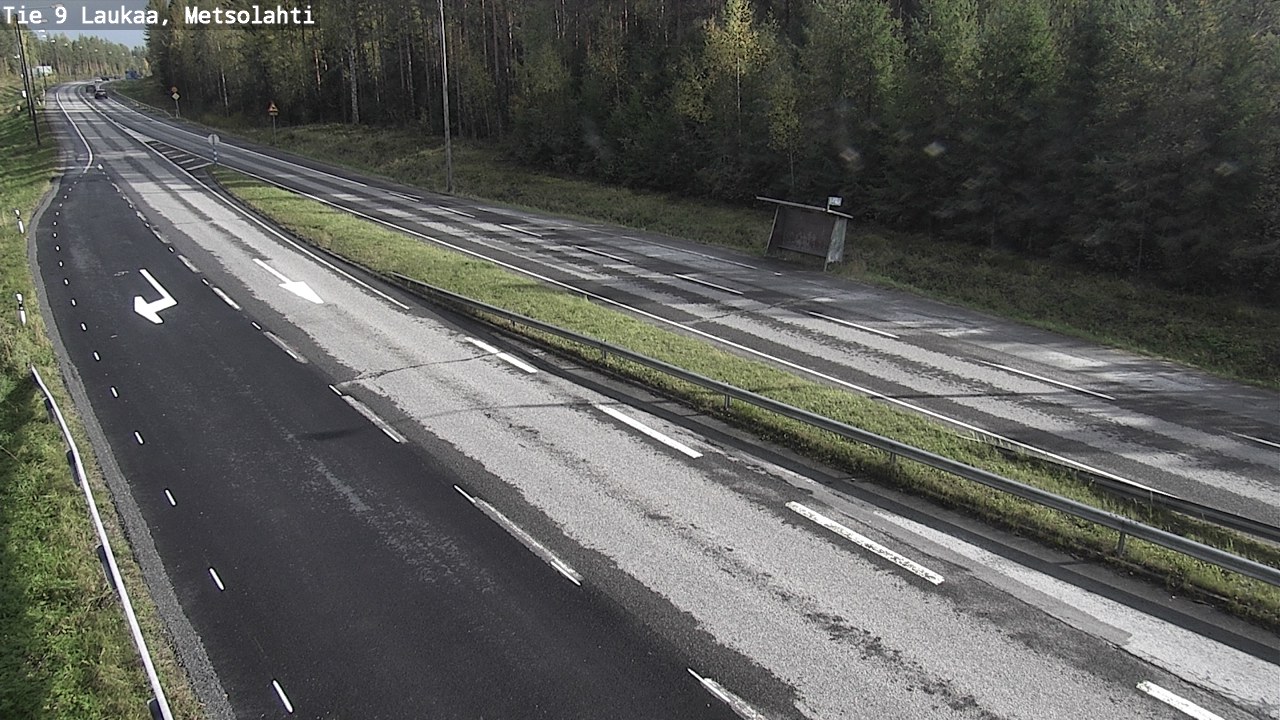 Weather Camera Image Väg 9 Laukaa, Metsolahti, Laukaa, Keski-Suomi