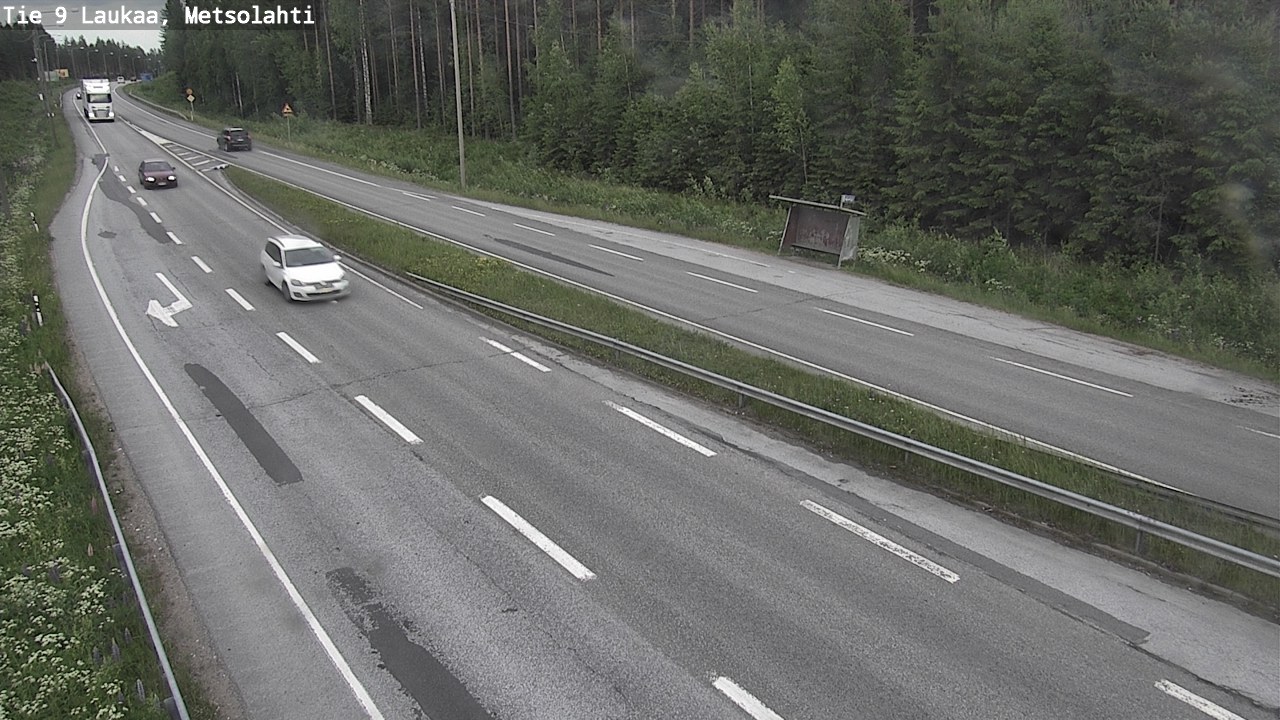 Kelikamerat Kuva Tie 9 Laukaa, Metsolahti, Laukaa, Keski-Suomi