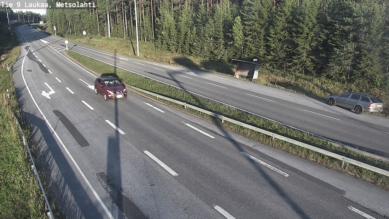 Weather Camera Image Väg 9 Laukaa, Metsolahti, Laukaa, Keski-Suomi