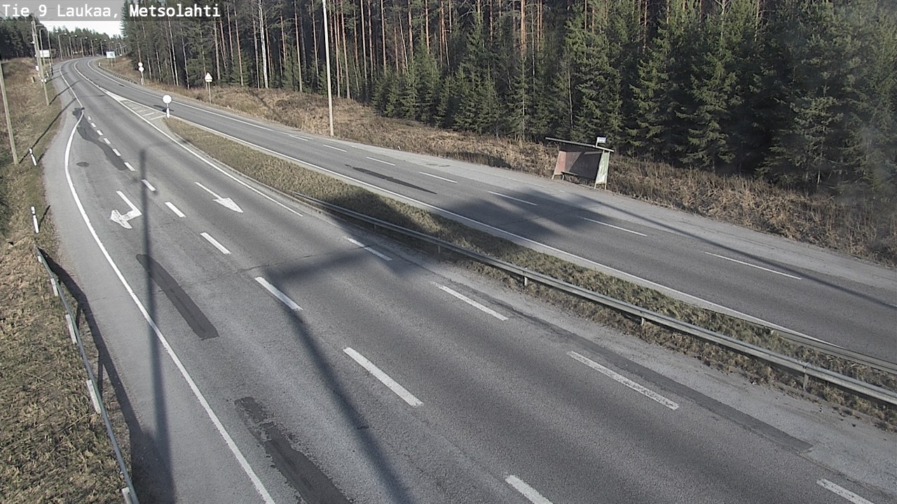 Weather Camera Image Väg 9 Laukaa, Metsolahti, Laukaa, Keski-Suomi