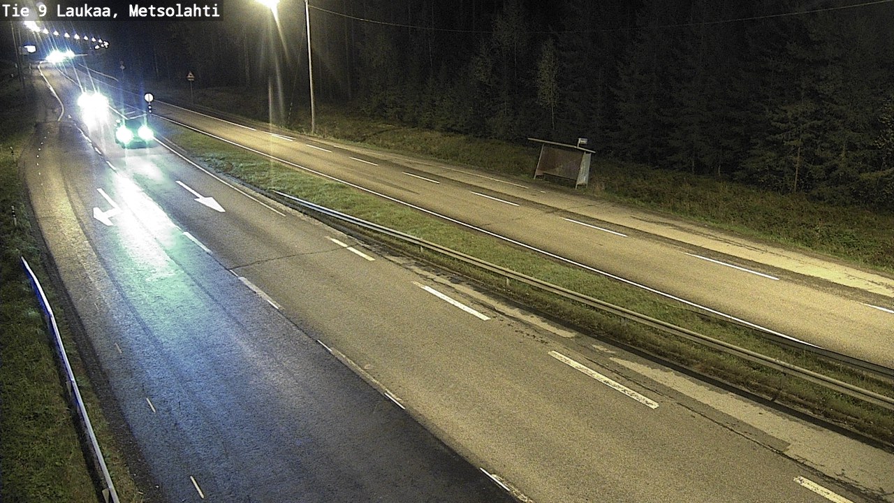 Weather Camera Image Väg 9 Laukaa, Metsolahti, Laukaa, Keski-Suomi