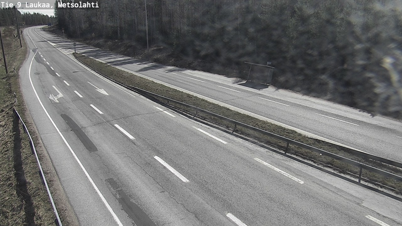 Weather Camera Image Väg 9 Laukaa, Metsolahti, Laukaa, Keski-Suomi