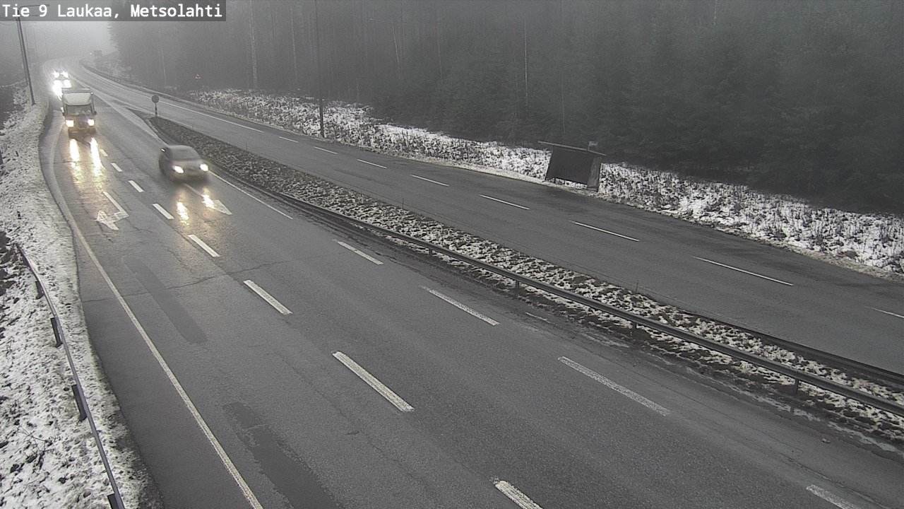 Weather Camera Image Väg 9 Laukaa, Metsolahti, Laukaa, Keski-Suomi