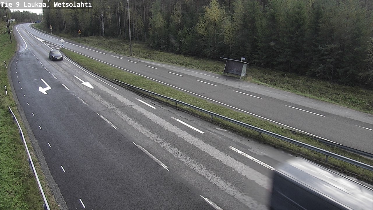 Weather Camera Image Väg 9 Laukaa, Metsolahti, Laukaa, Keski-Suomi