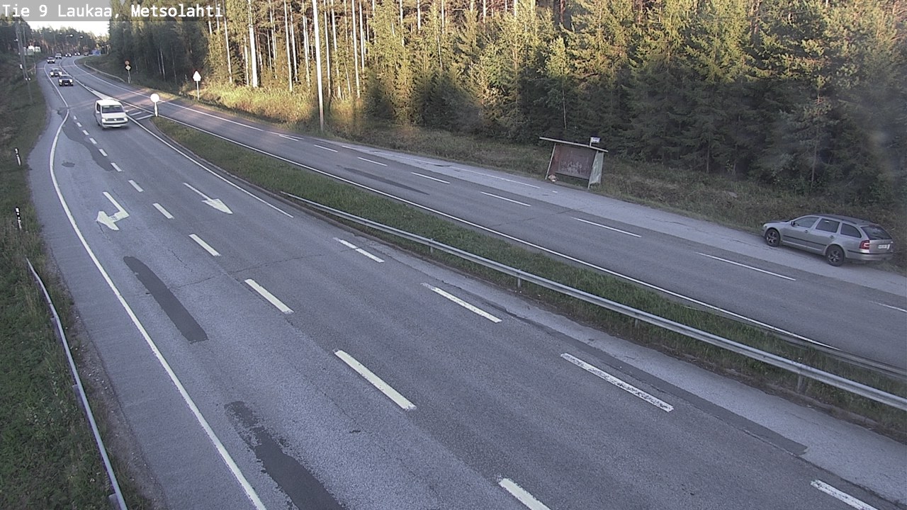 Weather Camera Image Väg 9 Laukaa, Metsolahti, Laukaa, Keski-Suomi