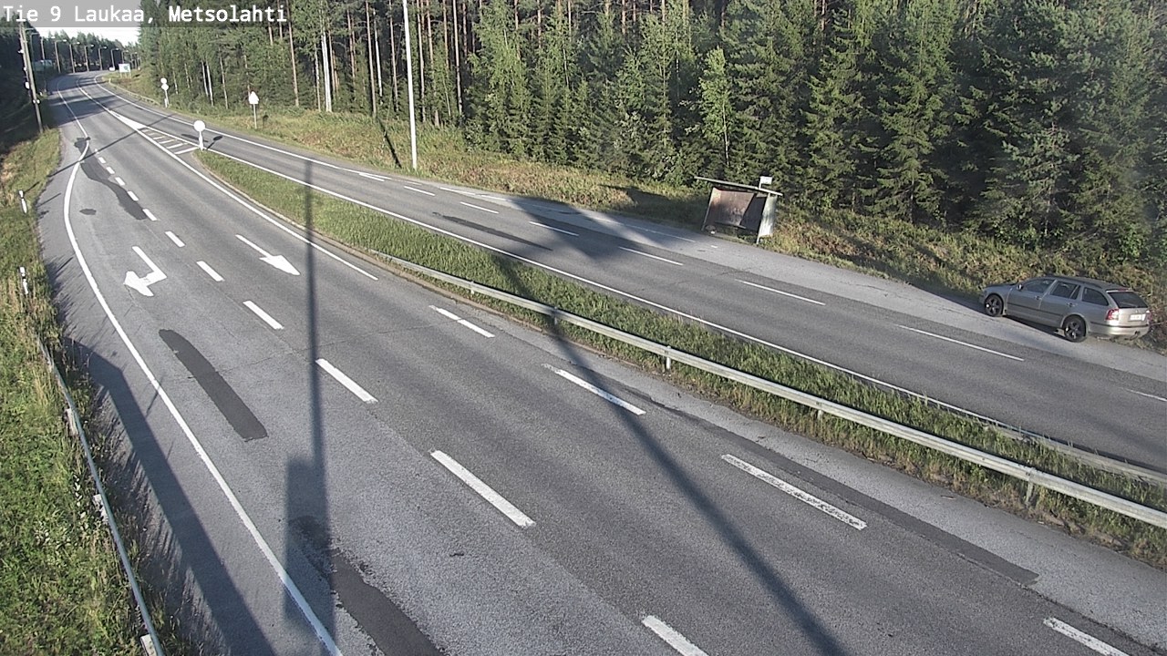 Weather Camera Image Väg 9 Laukaa, Metsolahti, Laukaa, Keski-Suomi