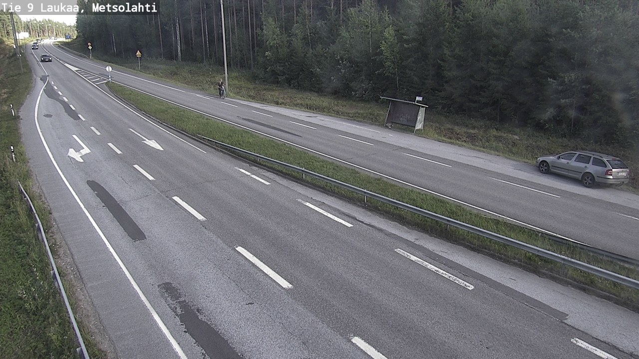 Weather Camera Image Väg 9 Laukaa, Metsolahti, Laukaa, Keski-Suomi
