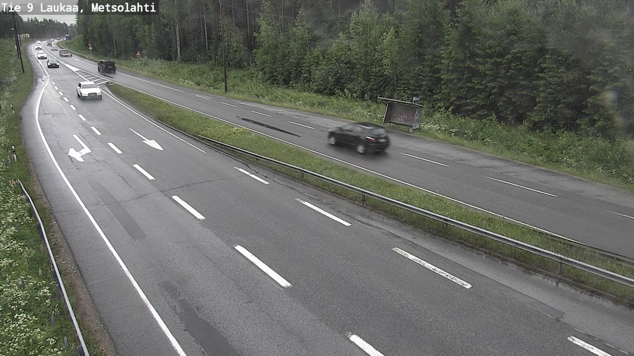 Weather Camera Image Road 9 Laukaa, Metsolahti, Laukaa, Keski-Suomi