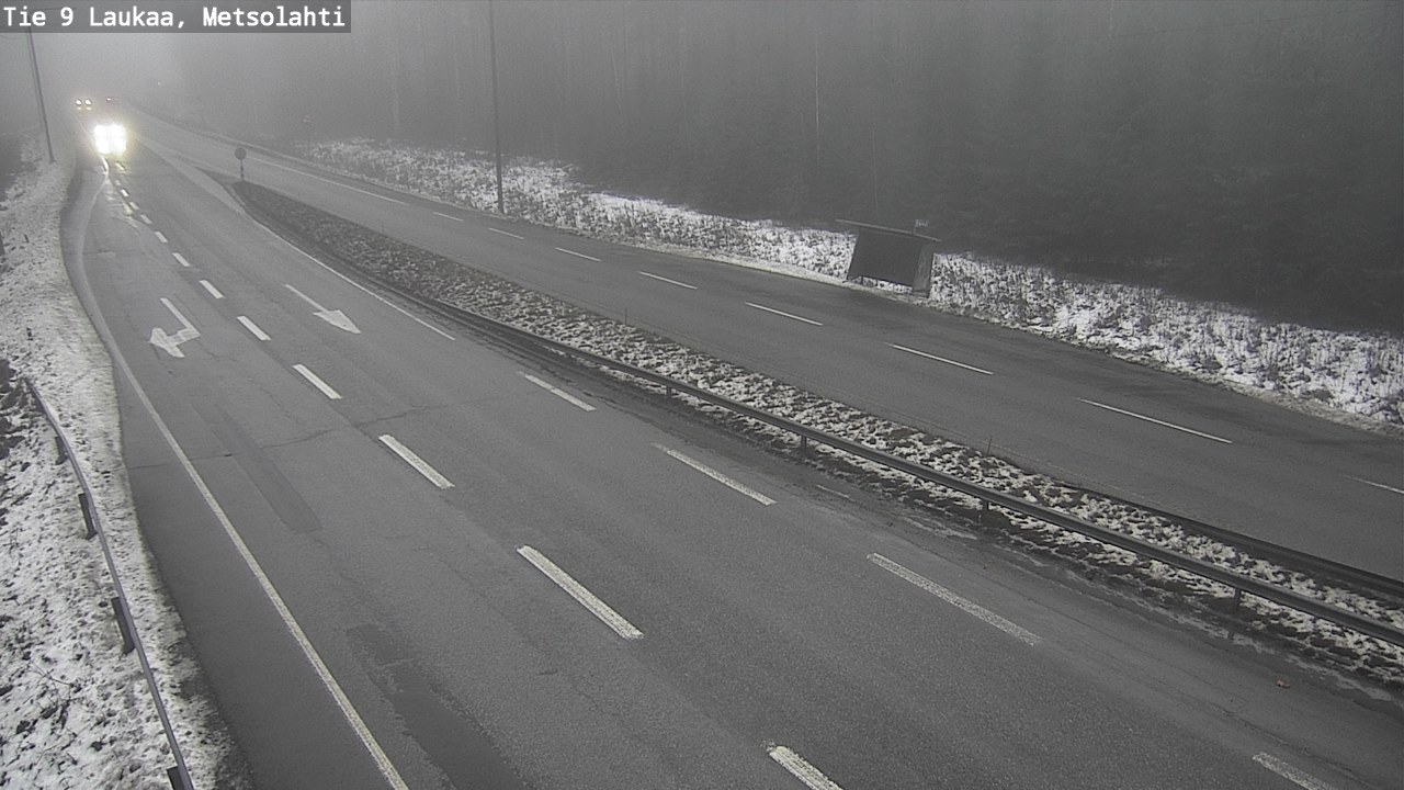 Weather Camera Image Väg 9 Laukaa, Metsolahti, Laukaa, Keski-Suomi
