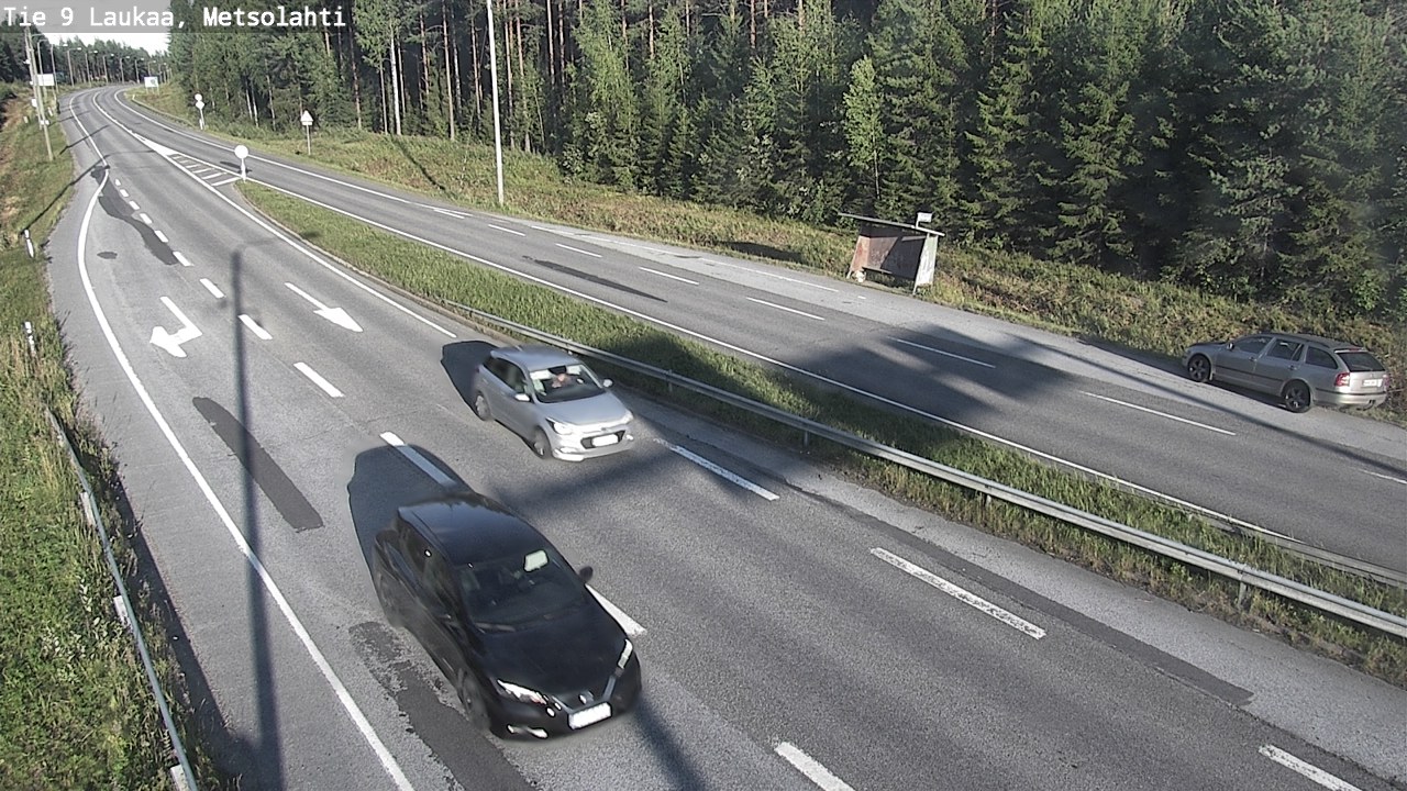 Weather Camera Image Väg 9 Laukaa, Metsolahti, Laukaa, Keski-Suomi