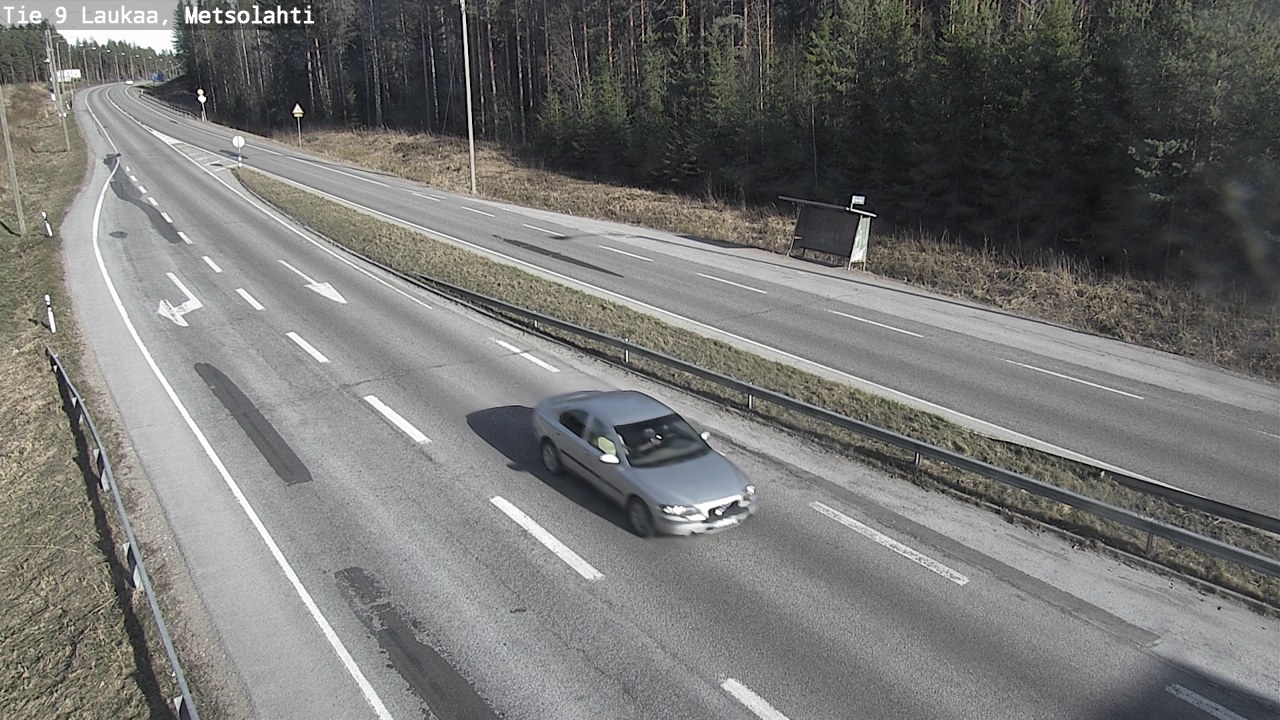 Weather Camera Image Väg 9 Laukaa, Metsolahti, Laukaa, Keski-Suomi