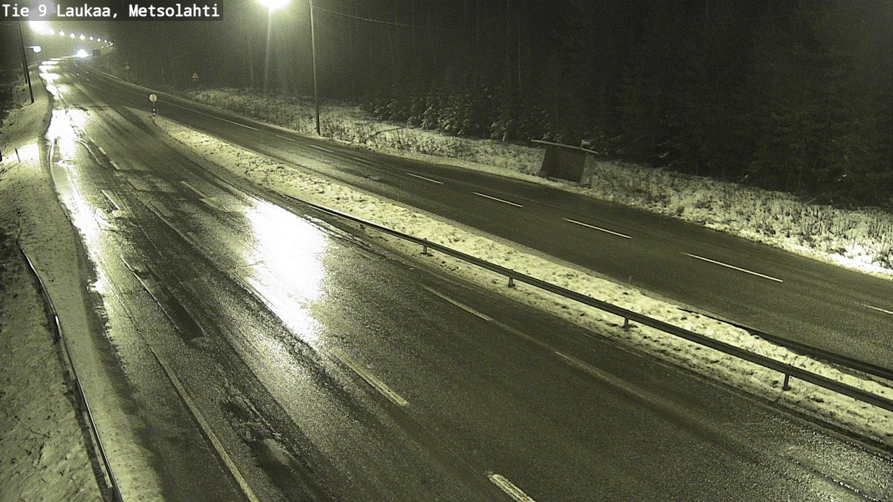 Weather Camera Image Väg 9 Laukaa, Metsolahti, Laukaa, Keski-Suomi