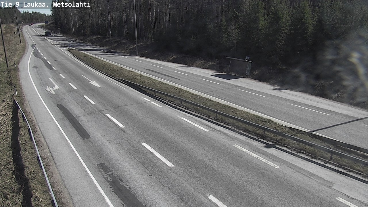 Weather Camera Image Väg 9 Laukaa, Metsolahti, Laukaa, Keski-Suomi