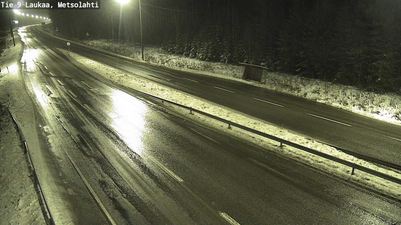 Weather Camera Image Väg 9 Laukaa, Metsolahti, Laukaa, Keski-Suomi