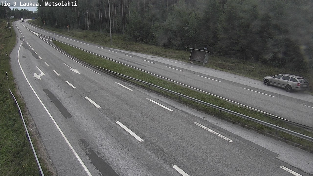 Weather Camera Image Road 9 Laukaa, Metsolahti, Laukaa, Keski-Suomi