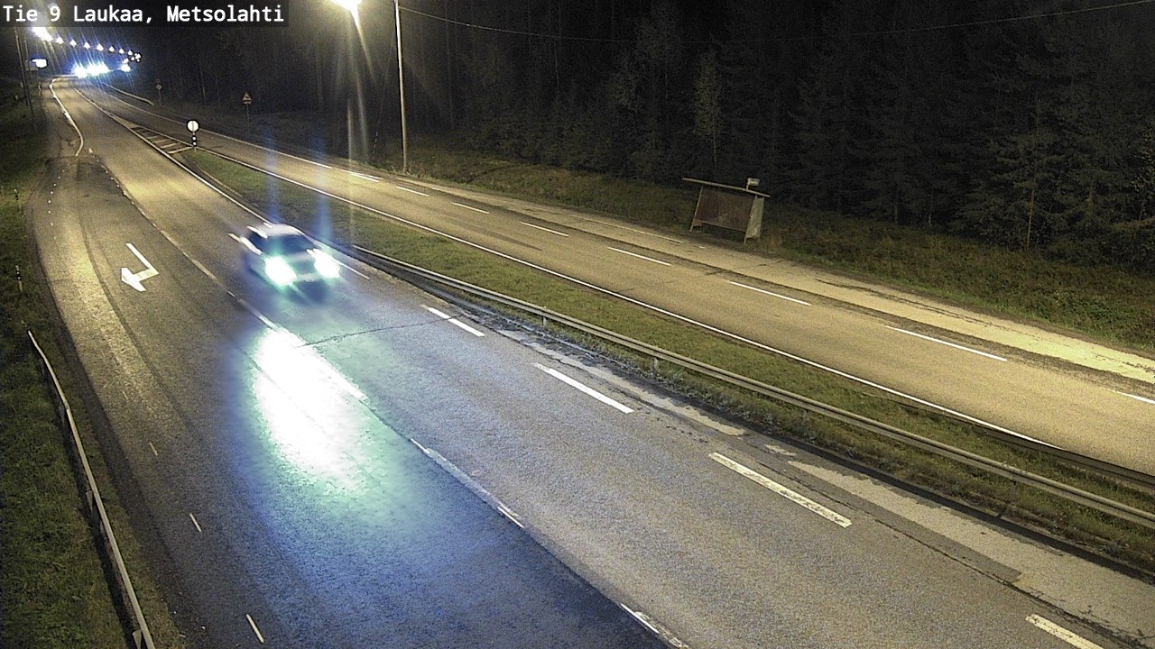 Weather Camera Image Väg 9 Laukaa, Metsolahti, Laukaa, Keski-Suomi