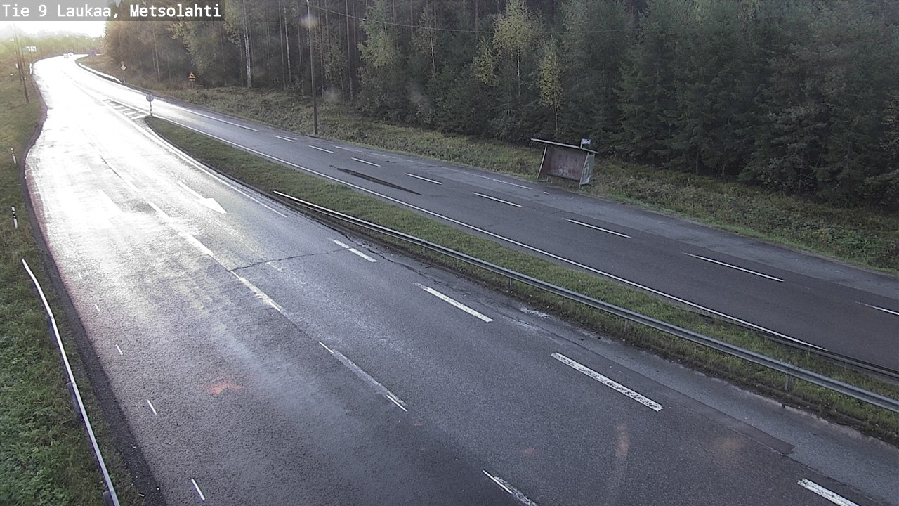 Weather Camera Image Väg 9 Laukaa, Metsolahti, Laukaa, Keski-Suomi