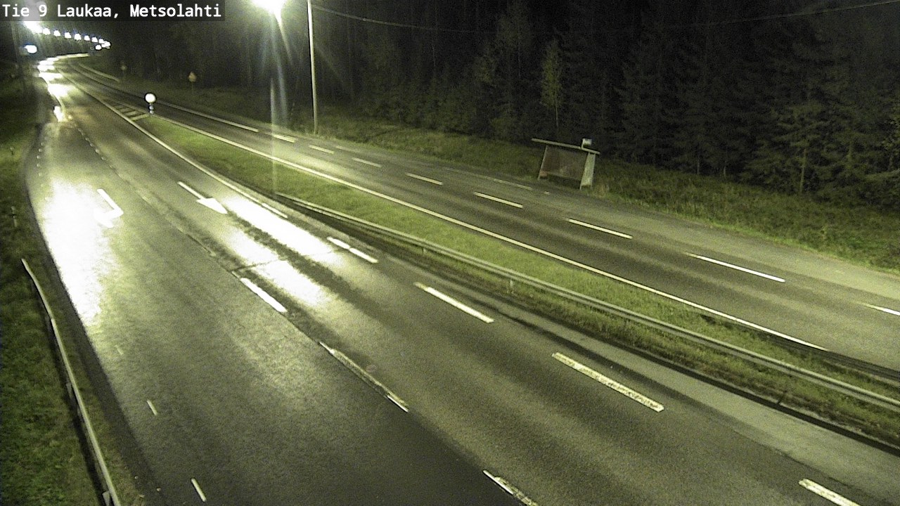 Weather Camera Image Väg 9 Laukaa, Metsolahti, Laukaa, Keski-Suomi