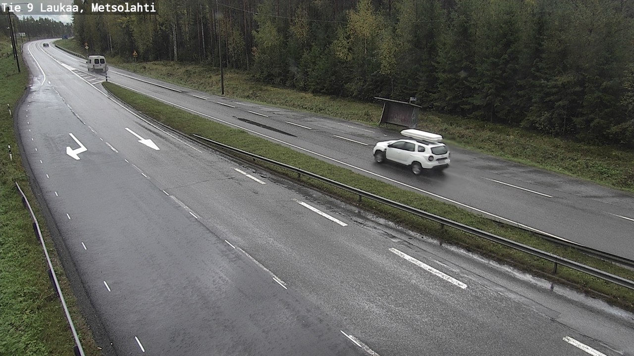 Weather Camera Image Väg 9 Laukaa, Metsolahti, Laukaa, Keski-Suomi