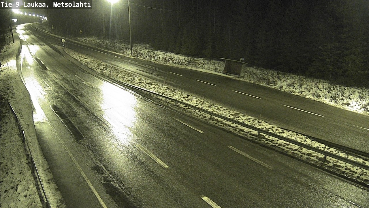 Weather Camera Image Väg 9 Laukaa, Metsolahti, Laukaa, Keski-Suomi