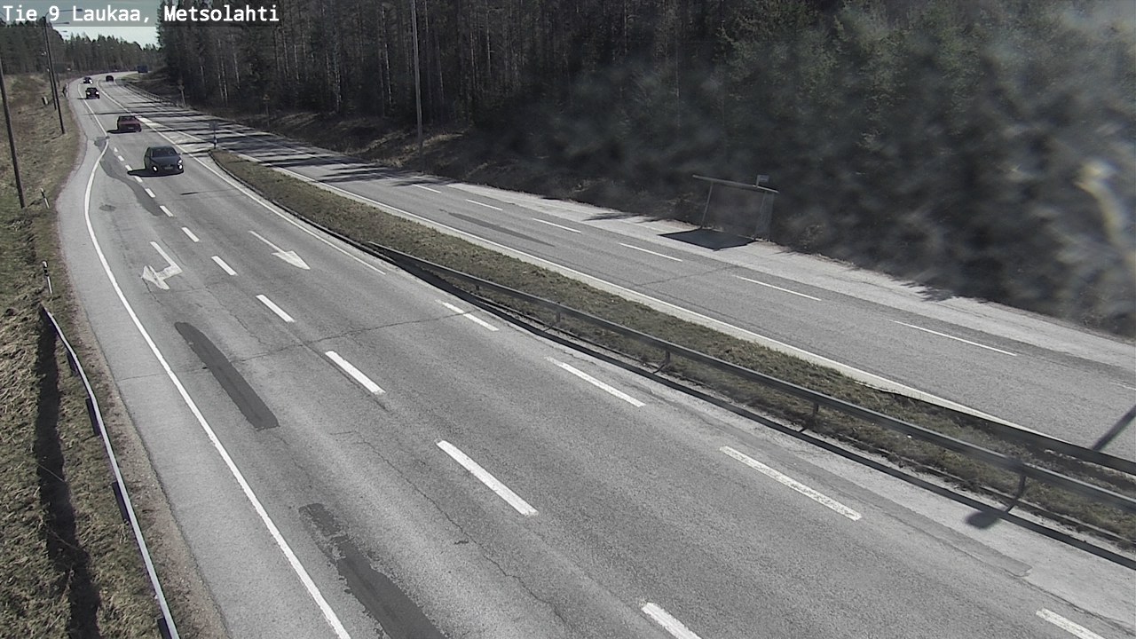 Weather Camera Image Väg 9 Laukaa, Metsolahti, Laukaa, Keski-Suomi