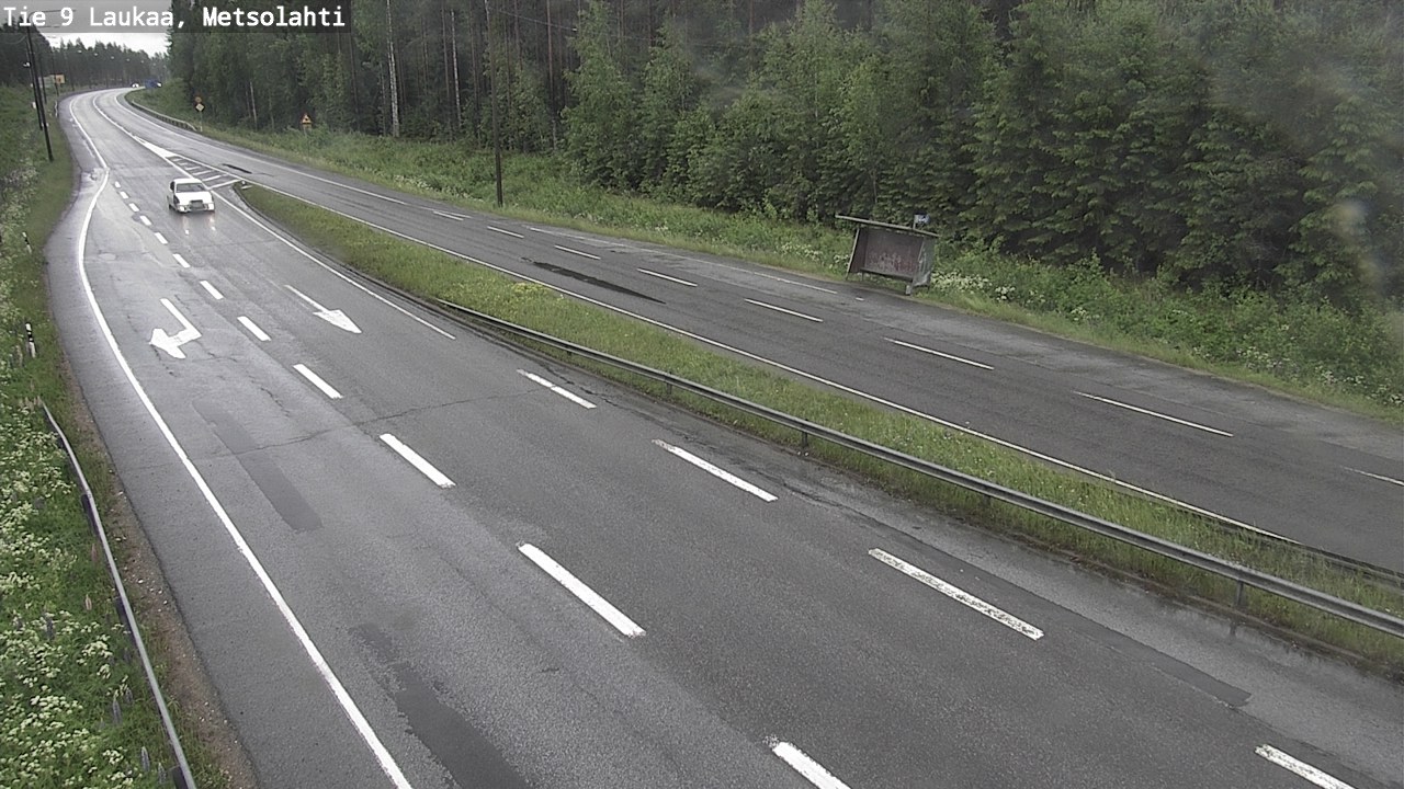 Weather Camera Image Road 9 Laukaa, Metsolahti, Laukaa, Keski-Suomi