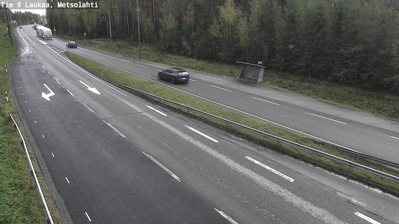 Weather Camera Image Väg 9 Laukaa, Metsolahti, Laukaa, Keski-Suomi