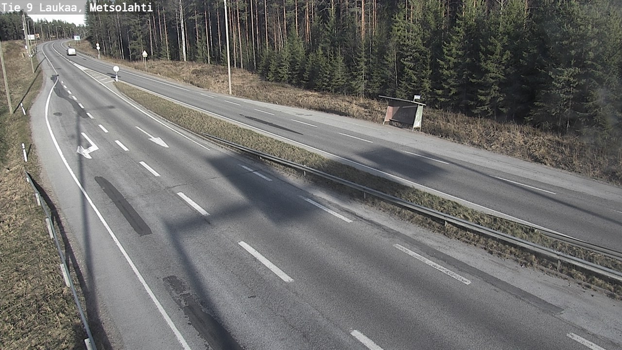 Weather Camera Image Väg 9 Laukaa, Metsolahti, Laukaa, Keski-Suomi