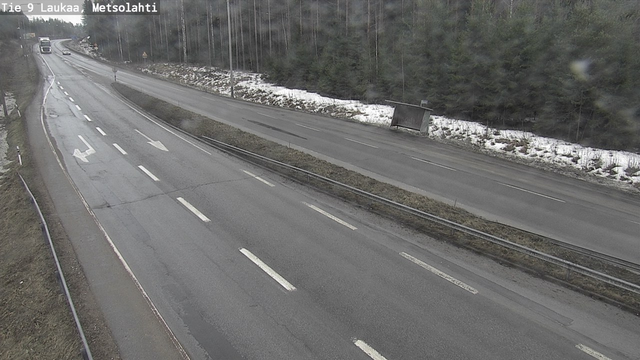 Weather Camera Image Road 9 Laukaa, Metsolahti, Laukaa, Keski-Suomi