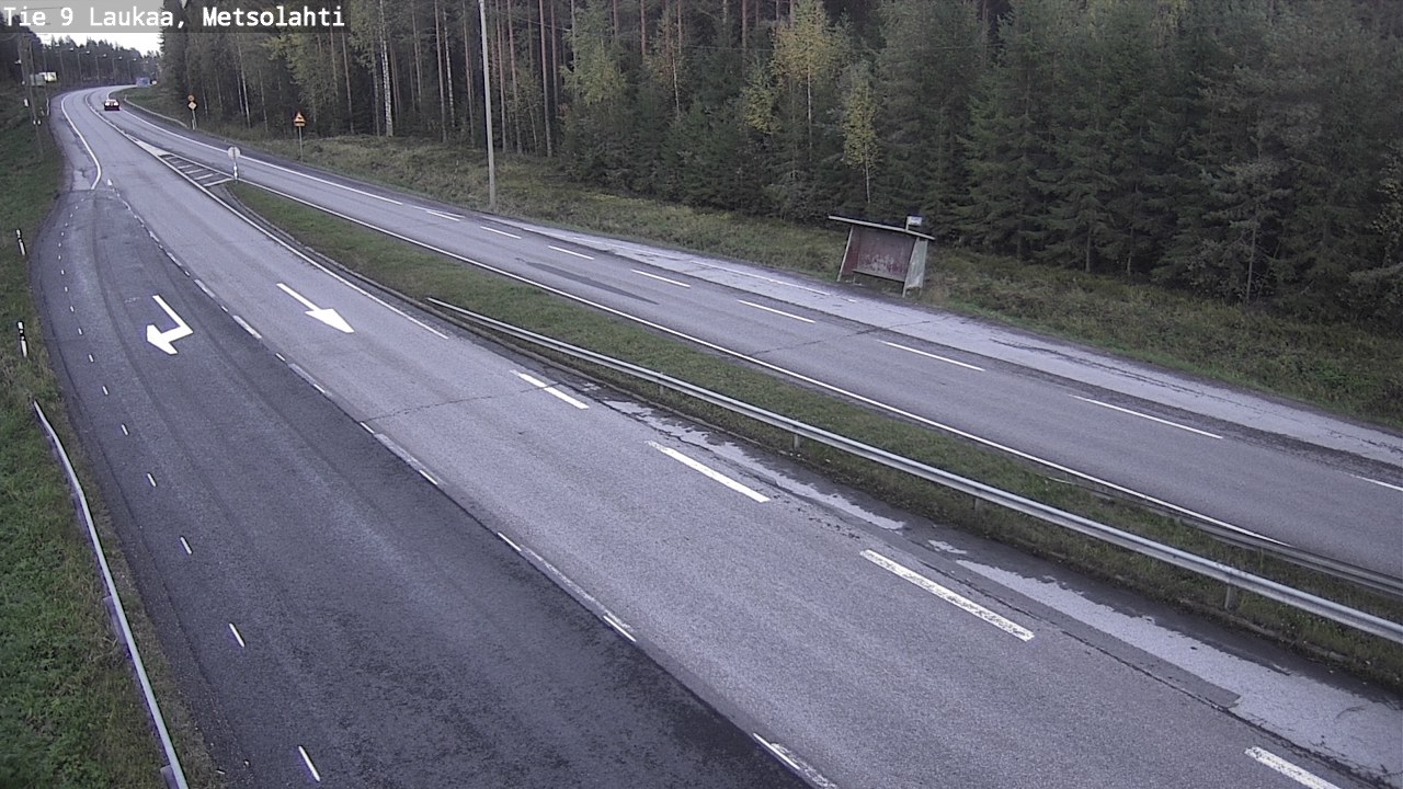 Weather Camera Image Väg 9 Laukaa, Metsolahti, Laukaa, Keski-Suomi