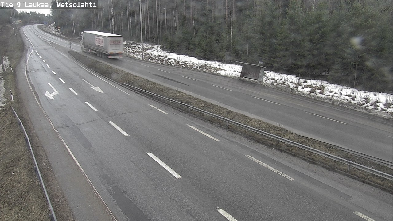 Weather Camera Image Road 9 Laukaa, Metsolahti, Laukaa, Keski-Suomi