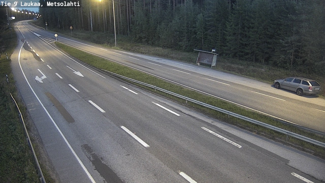 Weather Camera Image Väg 9 Laukaa, Metsolahti, Laukaa, Keski-Suomi