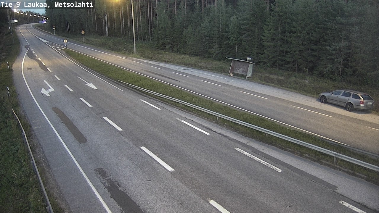 Weather Camera Image Väg 9 Laukaa, Metsolahti, Laukaa, Keski-Suomi