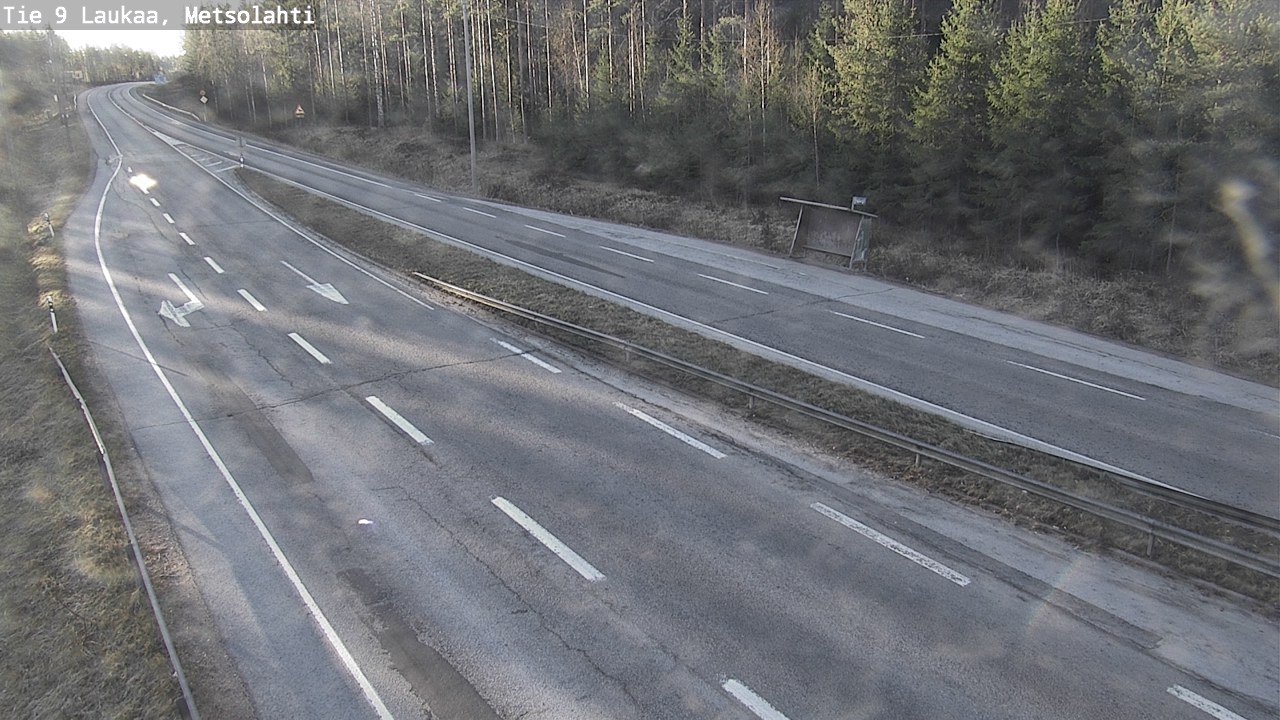 Weather Camera Image Väg 9 Laukaa, Metsolahti, Laukaa, Keski-Suomi