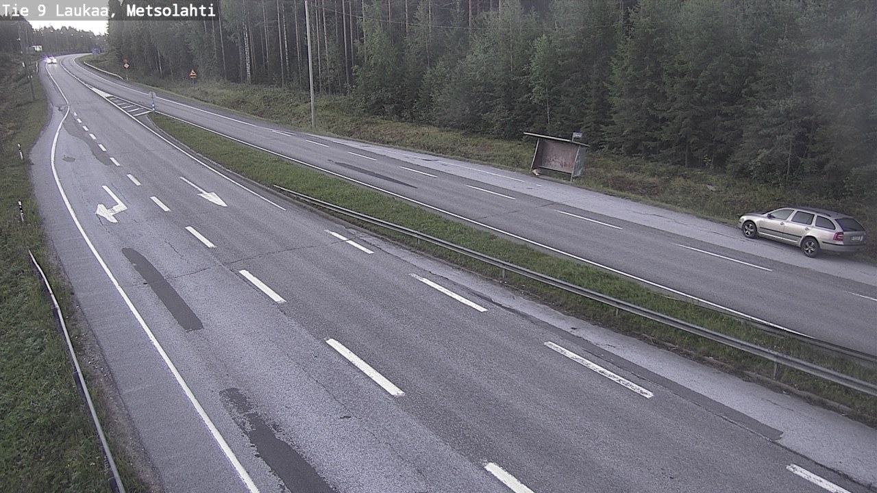Weather Camera Image Väg 9 Laukaa, Metsolahti, Laukaa, Keski-Suomi
