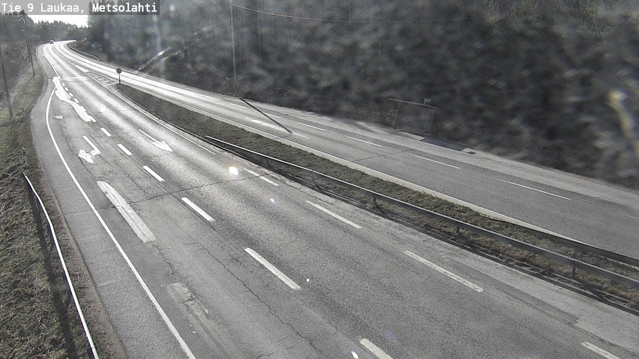 Weather Camera Image Väg 9 Laukaa, Metsolahti, Laukaa, Keski-Suomi