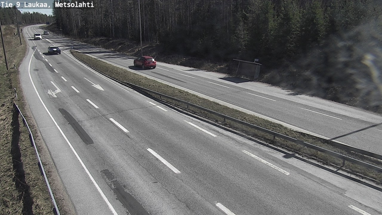 Weather Camera Image Väg 9 Laukaa, Metsolahti, Laukaa, Keski-Suomi