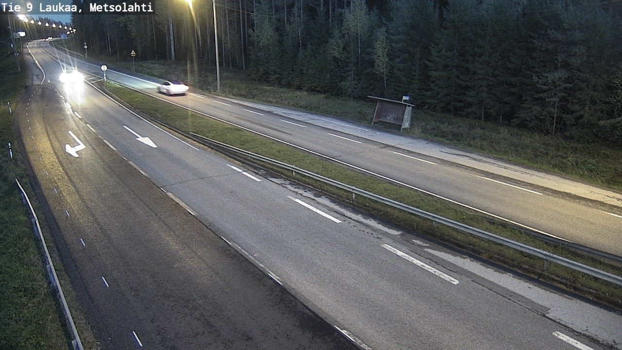 Weather Camera Image Väg 9 Laukaa, Metsolahti, Laukaa, Keski-Suomi